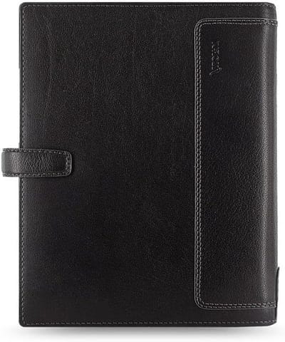 Agenda Organizer - Planners - Afspraken Plannen - Zacht Leer - A5 Formaat - Zwart