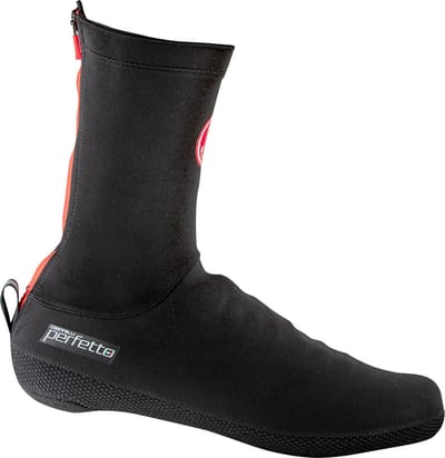 Castelli Regen overschoenen Unisex Zwart - PERFETTO SHOECOVER BLACK - M