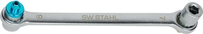 SW Stahl 01452L-1 Remontluchtingssleutel 7 x 8 mm I Remontluchtingssleutel I Remontluchtingssleutel I Remsleutel
