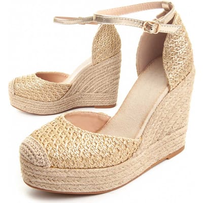 Espadrilles Wedge voor Vrouwen Montevita Luca2 87292 36 goud