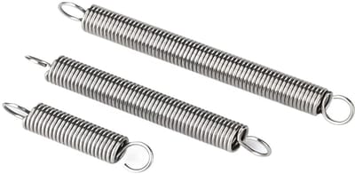 Trekveer met Haken - Spanveer Verlenging - Onderhoud en Reparatie - Dubbele Haak Ontwerp - 5 Stuks 35mm - Roestvrij Staal
