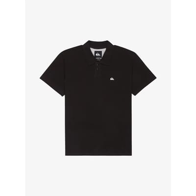 Quiksilver Mw Pique Korte Mouw Poloshirt Zwart S Man
