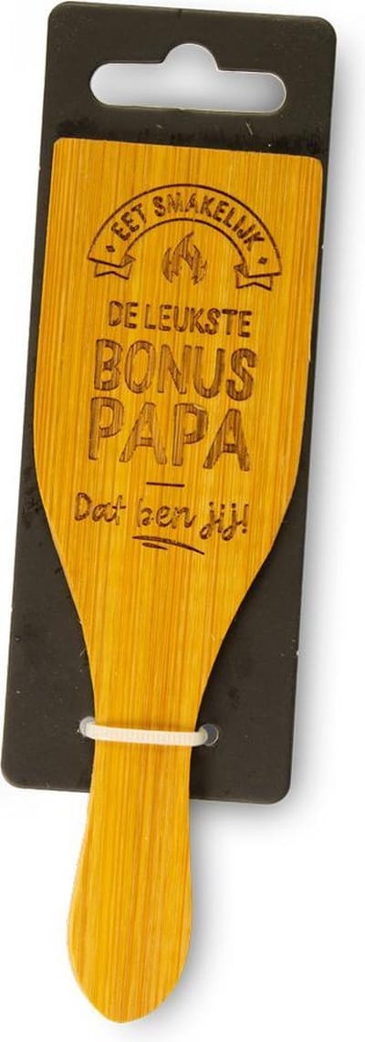 Eet smakelijk - Gourmet Spatel "Bonus Papa"