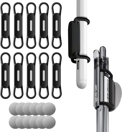Verstelbare Magnetische Penhouders - Siliconen Bureauaccessoires - 10 Stuks