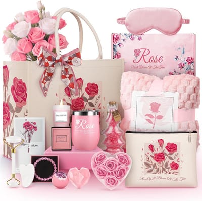 Verwenningset met Flanellen Dekentje - Ontspannende Cadeau Idee voor Vriendin, Moeder en Zus - Luxe Geschenkset voor Moederdag, Verjaardag en Kerstmis