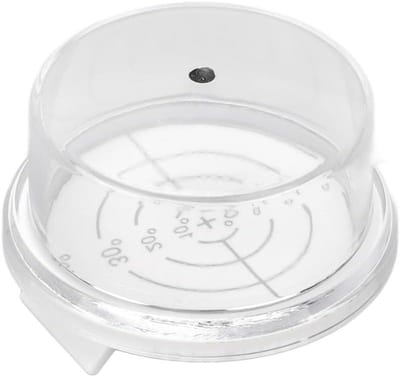 Zonnehoekgeleider - Zonnepaneel Hoekmeter - Energie Optimaliseren - Eenvoudige Aanpassing - 5 x 5 x 3 cm - Wit