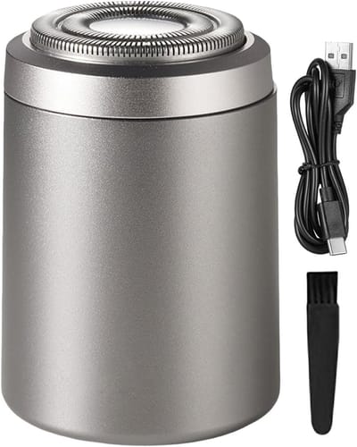 Kleine trimmer - Snor trimmer - Nauwkeurig scheren - Waterdicht ontwerp - 13.5 cm - Zilver