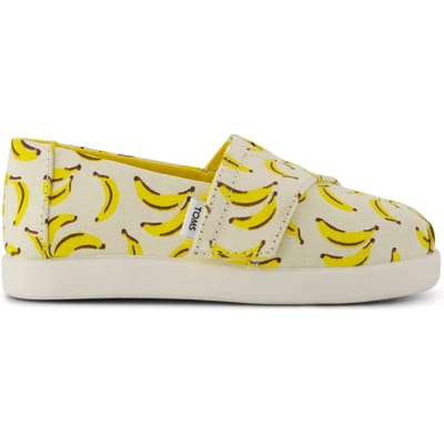 Leuke bananenprint espadrilles voor baby's Toms Classic