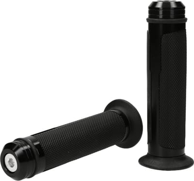 handvat set scooter zwart / zwart - sportline - inclusief balans gewicht