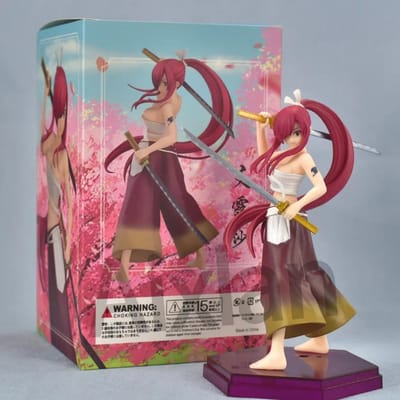 POP UP PARADE Fairy Tail Lucy Heartfilia Sexy Anime Meisje Figuur Natsu Dragneel/Erza Scarlet Konijn Actie Model Model Pop Speelgoed