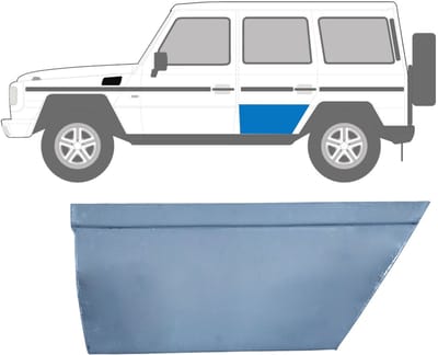 Reparatie plaatwerk achterste deuren voor Mercedes G-Class W460 W461 W463 1979-