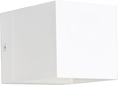 QAZQA transfer - Moderne Wandlamp Up Down voor binnen - 1 lichts - D 105 mm - Wit - Industrieel - Woonkamer | Slaapkamer | Keuken