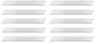 Reservemesjes voor afbreekmessen 9 mm - Set van 10