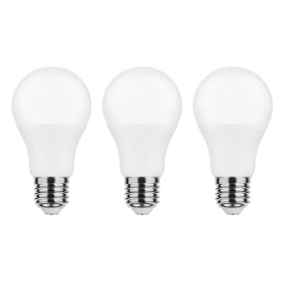 Modee E27 LED Lamp 8.5W - 806lm - 6000K - Daglicht Wit - LED Globe A60 - Vervangt 60W Halogeen Gloeilamp - 3 stuks