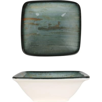 Bonna Serveerschaal - Madera - Porselein - 15x14 cm - set van 2