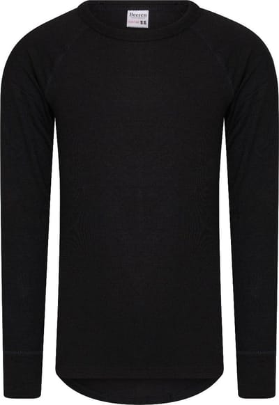 Beeren Thermo Kinder shirt L.M. Zwart maat 158/164