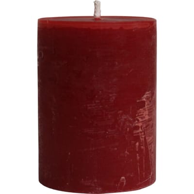 PTMD - Kaars Rustic Outdoor - Rood - 15x15x20cm