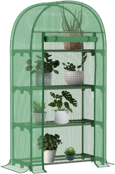 Outsunny-kas-PE-80x49x160cm-groen