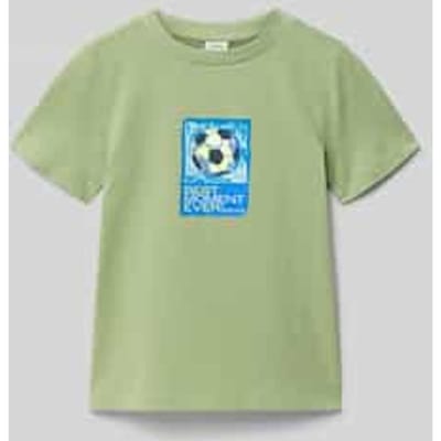 T-shirt recht model met reliëfprint kind s.Oliver
