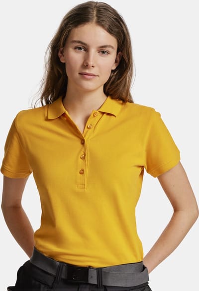 Jobman 5567 Poloshirt Woman 65556715 - Oranje/Geel - M