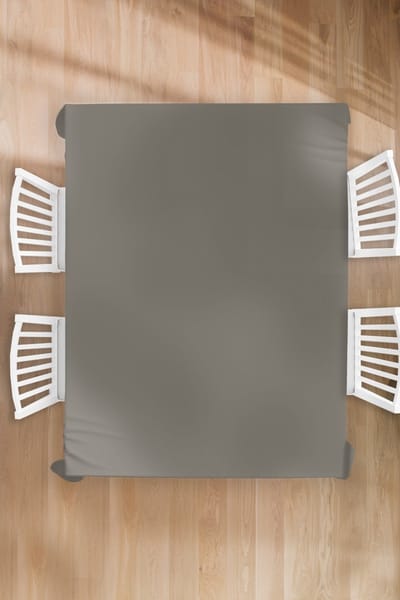 Tafelkleed - Tafellaken - 180x240 cm - Grijs - Kleuren - Effen - Binnen en Buiten