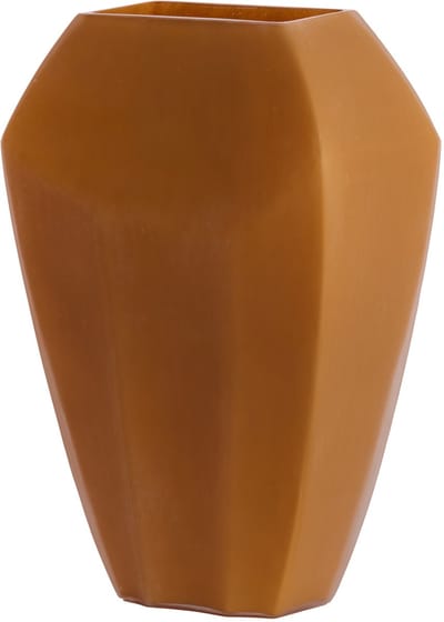 Light & Living VIONNA vaas van glas karamel 30x16x44.5 cm