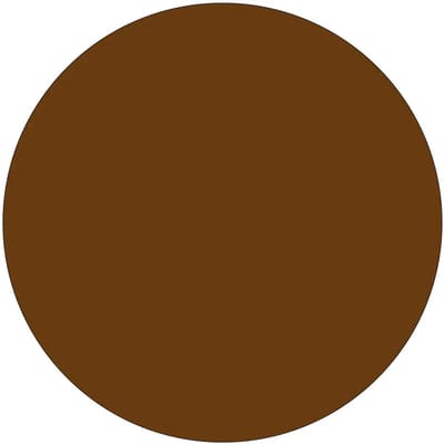 Rond bruin bord | gecoat dibond materiaal | 10 cm