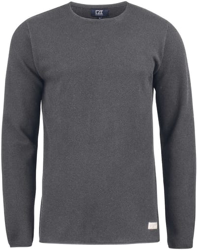 Cutter & Buck Carnation Sweater Heren 355426 - Grijs Melange - XL