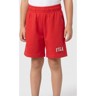 FILA Rifredi Regular Graphic Sweat Shorts True Red Taglia: 134/140 | Pantaloni Outlet | kids | Rosso