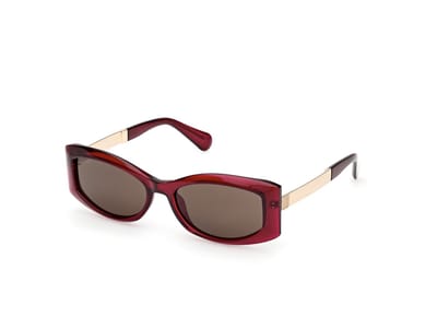 Max &co MO0144 Shiny bordeaux 55/17/140 WOMAN Zonnebrillen