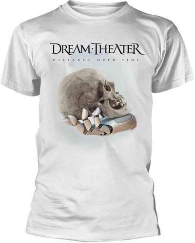 Dream Theater Heren Tshirt -XL- Distance Over Time Cover Wit