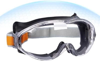 Werkbril Heldere Lens - Veiligheidsbril Anti-kras - Bescherming Werkzaamheden - Geventileerd Montuurontwerp - 5 cm Bescherming - Transparant