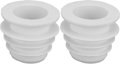 Zwembadslangadapter en Vacuümadapter voor Efficiënte Zwembadreiniging - 2 Stuks Skimmer Kegeladapter en Ventielmanchet voor Optimaal Gebruik