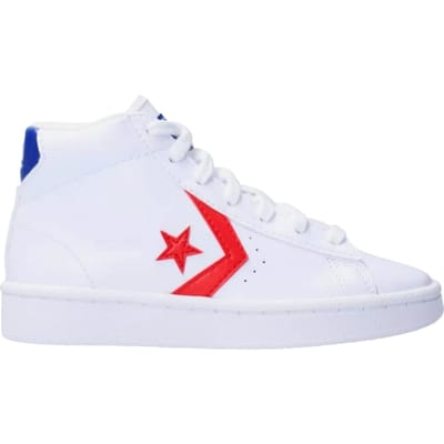 Converse Pro Blaze Strap Varsity Hi 102 Sneaker Kids Wit