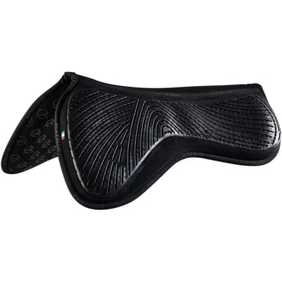 Tweezijdig suède zadeldekje voor paarden Acavallo MF JCCS SW-3DS