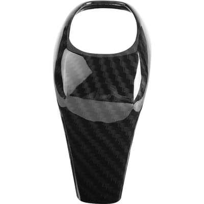 Carbon Fiber Stijl Auto Versnellingspook Hoofdkap Bekleding voor BMW X1 F48 2 Serie F46 20152018 gray