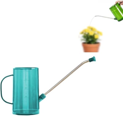 Gieter Lange Tuit - Planten water geven - Binnen tuinieren - Precisie watergift - 1 Liter - Blauw