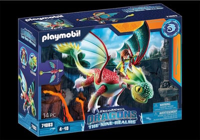 PLAYMOBIL How To Train Your Dragon Dragons: The Nine Realms - Feathers & Alex - 71083
