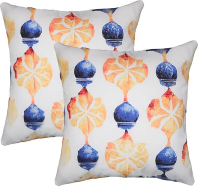 Set van 2 Kussenshoes 45x45cm | Buiten kussenhoezen| kussensloop | sierkussens | cushion cover | katoen | Cotton Canvas digital print