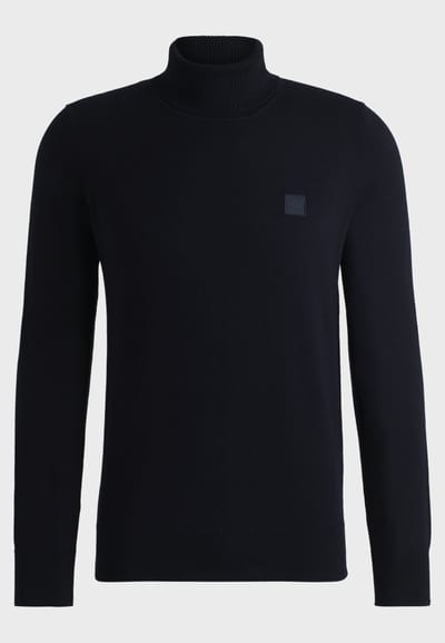 BOSS Coltrui Akiro Navy - Maat L - Heren - Pullovers