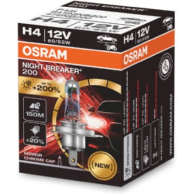 Lamp Halogeen OSRAM H4 Night Breaker 200 12V, 60/55W
