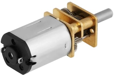 DC Motor met Versnelling, N20 3V 6V 12V 50-2000RPM, Metalen Versnellingsbak voor Efficiënte Aandrijving en Toepassingen