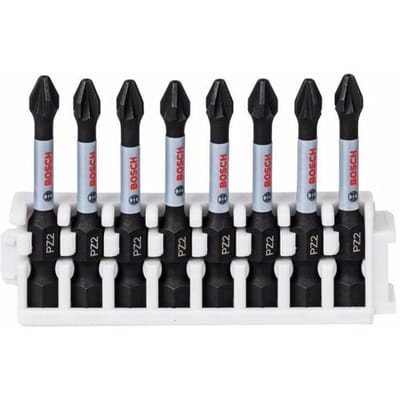 Bosch Accessories 2608522331 2608522331 Kruis-bit Aandrijving: 1/4 (6,3 mm) Uitvoering: Kruiskop Pozidriv PZ 2 50 mm