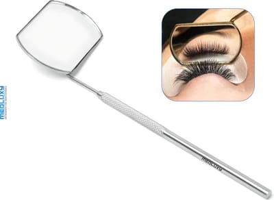 MEDLUXY® Pro - Wimperspiegel - Lash Mirror met echte spiegel - Groot [WS0426] (wimper spiegel, make up spiegel, hobby spiegel, tandenspiegel, lash mirror)