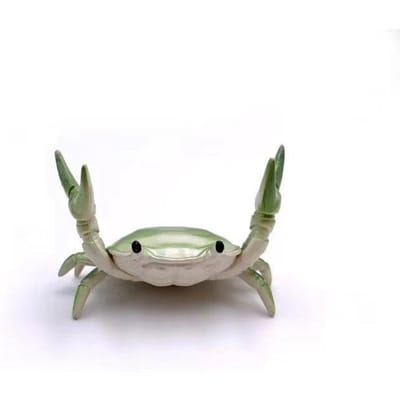 Conception Créative Haltérophilie Crabe Porte-stylo Rangement Porte-stylo Porte-stylo Ornement Modèle vert