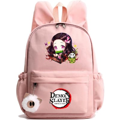 Anime Demon Slayer Rugzak Tienermeisje Jongen Rugzak Schooltas Terug naar school Boekentas Mannen Vrouwen Vrijetijdsreistas Dagelijkse tas