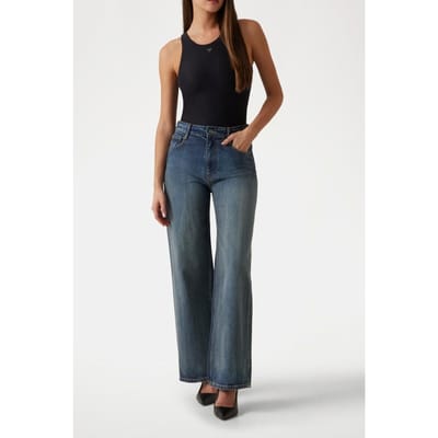 GUESS Eco Clair Pant Tokyo Green Taglia: W27L28 | Pantaloni Outlet | Donna | Verde