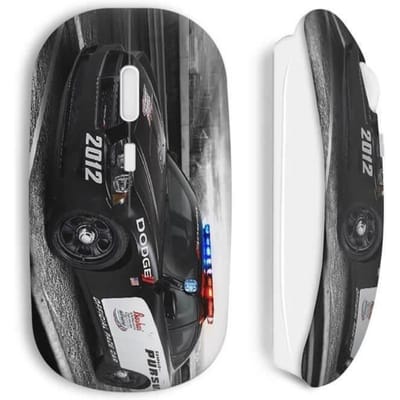 Souris Sans Fil Police Dodge Voiture
