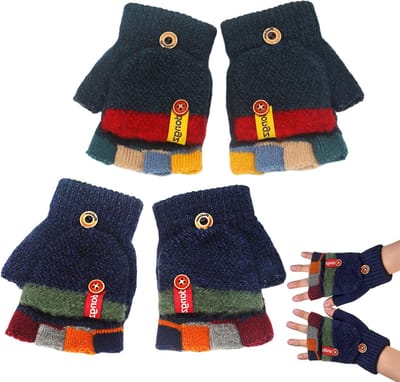 Warme Babyhandschoenen voor Winter - Kleurige Wantjes voor Jongens en Meisjes, Perfecte Pasvorm en Comfort