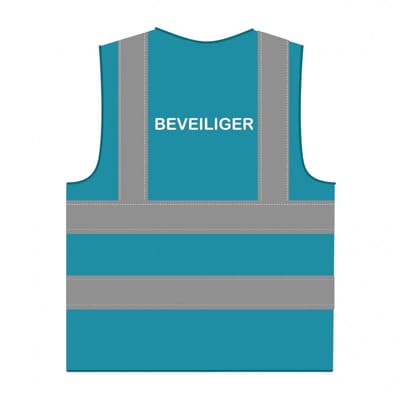 Beveiliger hesje RWS lichtblauw
